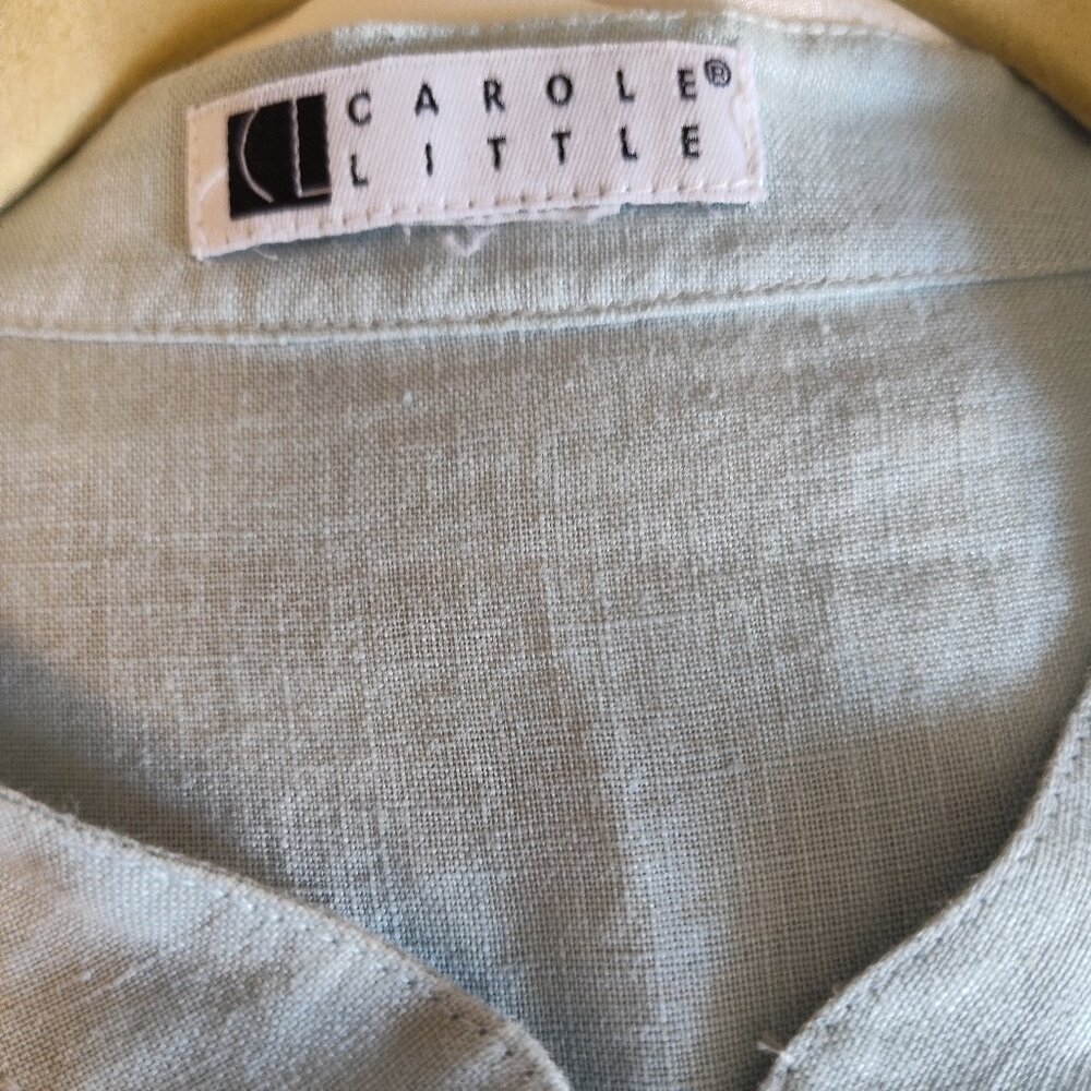 Light-blue linen